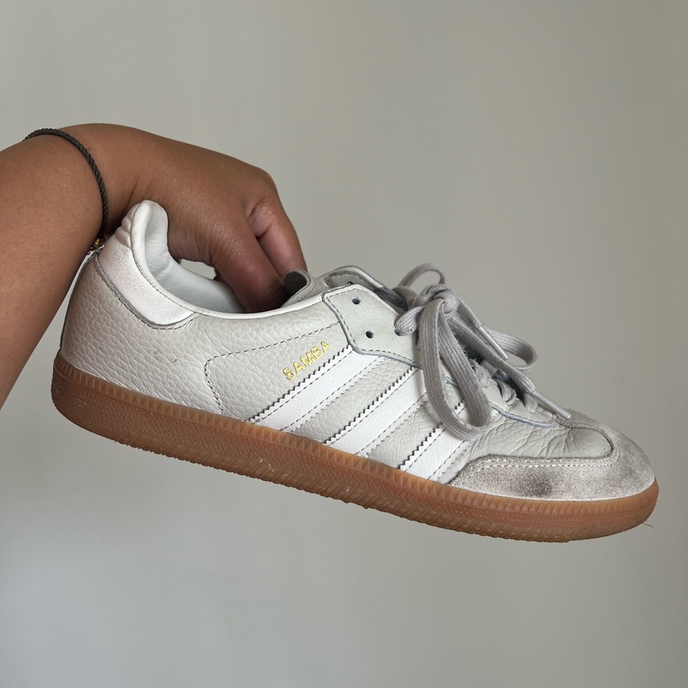 adidas Originals White and Grey Sneakers